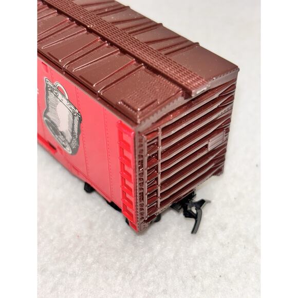 Tyco HO Old-Time Boxcar Mail Pouch Chew Tobacco 374A Red Model Unused - Picture 5 of 12